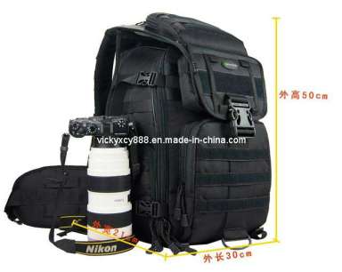 Double Shoulder Quality Camera Backpack Pack Bag (CY5821)